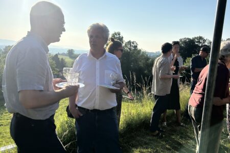 Aperitif in der Pergola