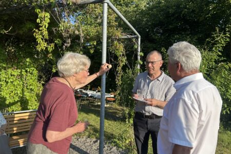 Aperitif in der Pergola